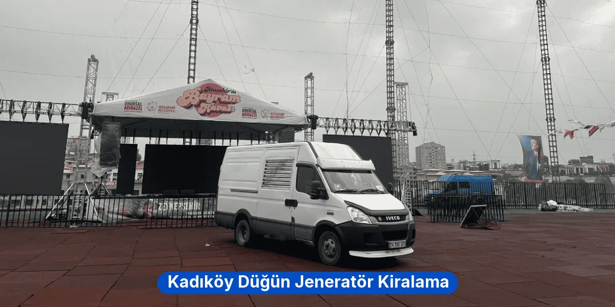 Kadıköy Düğün Jeneratör Kiralama